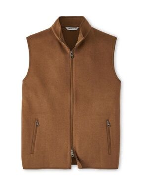 Peter Millar Men's XXL Hazelwood Crown Flex Fleece Wool Vest MSRP $495